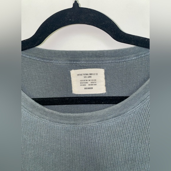 COPY - Vintage Thermal Surplus Tee - Picture 2 of 3